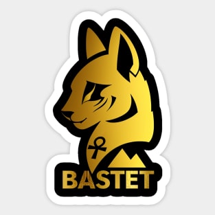 Bastet  Egyptian goddess Sticker